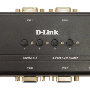 KVM Switch with VGA and USB 4port  D-LINK
