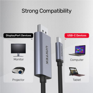 USB-C to DisplayPort 1.2 Cable